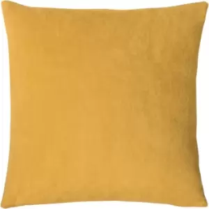 Image of Kobe Velvet Cushion Ochre - Ochre - Furn.