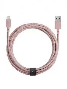 Image of Native Union Nu Belt Cable Lightning - Rose 3M