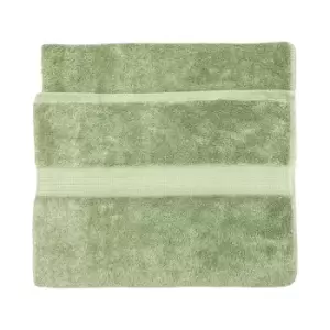 Image of Paoletti Cleopatra Egyptian Combed Cotton Hand Towel Sage