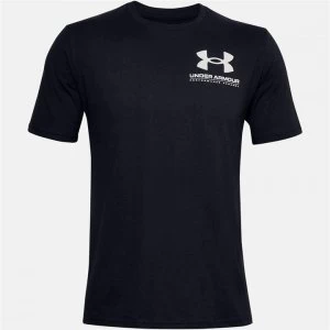 Image of Urban Armor Gear Performance Logo T Shirt Mens - Black/White