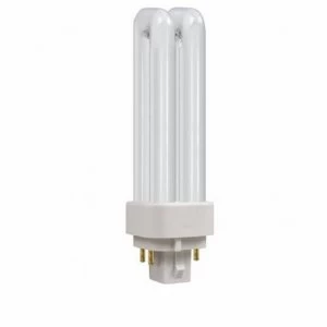 Image of Crompton 26W CFL G24q-3 4 Pin Opal DE Type Bulb - White