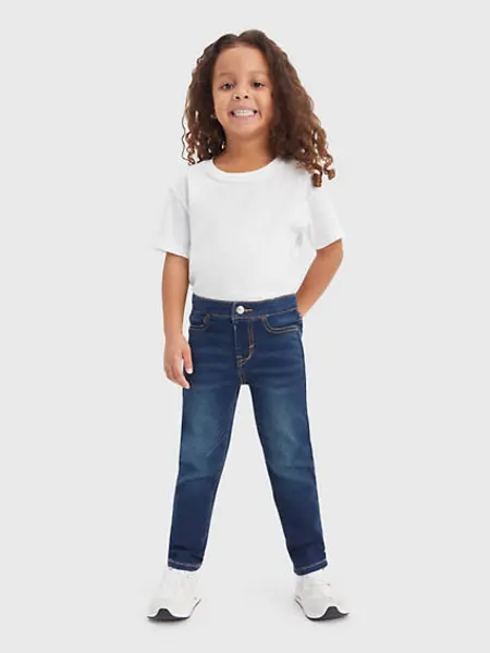 Image of Kids Pull On Legging - Blue