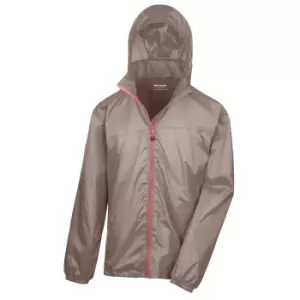 Image of Result Unisex HDi Quest Hydradri Lightweight Waterproof Jacket (2XL) (Fennel / Pink)