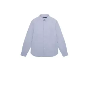 Image of French Connection Micro Dot Shirt - Blue
