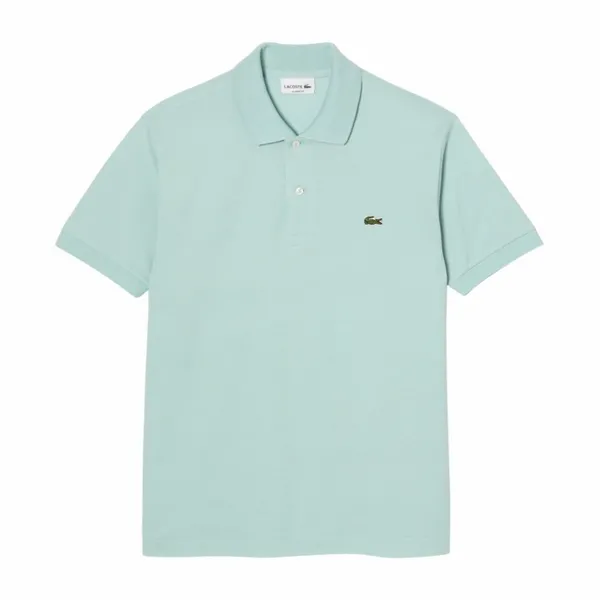 Image of Lacoste Logo Polo Shirt Light Green M