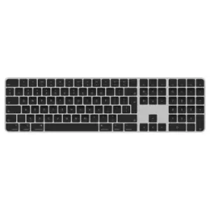 Image of Apple Magic keyboard USB + Bluetooth QWERTY English Silver, Black