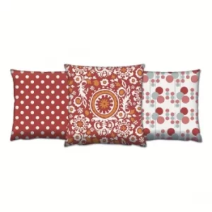 Image of AC-4612-4695-4701 Multicolor Cushion Set (3 Pieces)