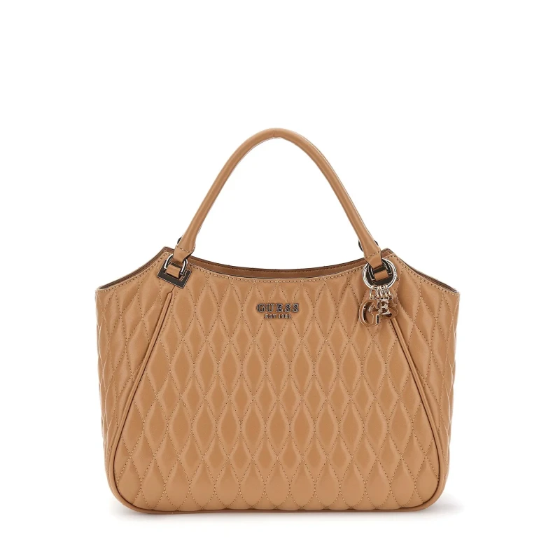 Image of Guess Womens Handbag Guess Valla Beige Female TU