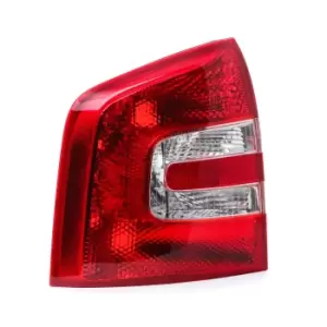 Image of ABAKUS Rear light 665-1912L-UE Combination rearlight,Tail light SKODA,Octavia II Combi (1Z5)