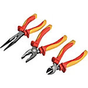 Image of Faithfull Three Piece Plier Set FAIPLVDESET