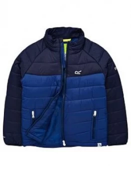 Image of Boys, Regatta Junior Freezeway Padded Jacket - Blue, Size 13-14 Years