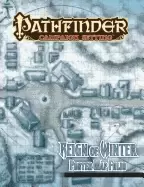 Image of pathfinder campaign setting reign of winter poster map folio