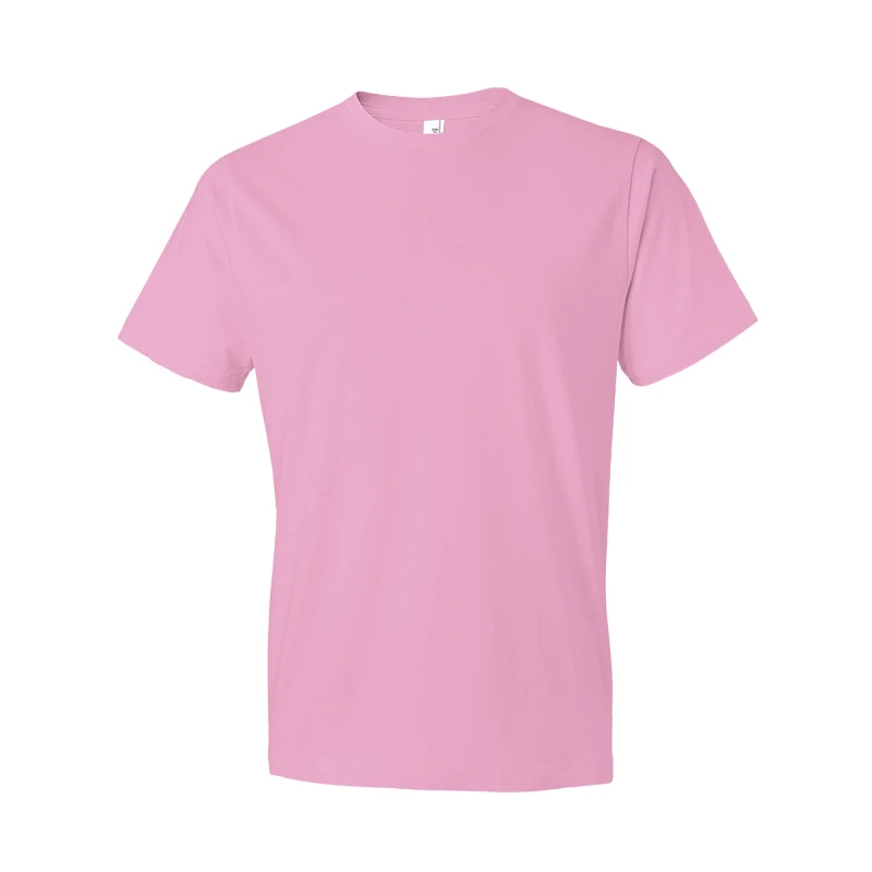 Image of Anvil Anvil Men Fashion T-Shirt in Pale Pink Size: Small Pale Pink S Male 5063377229127