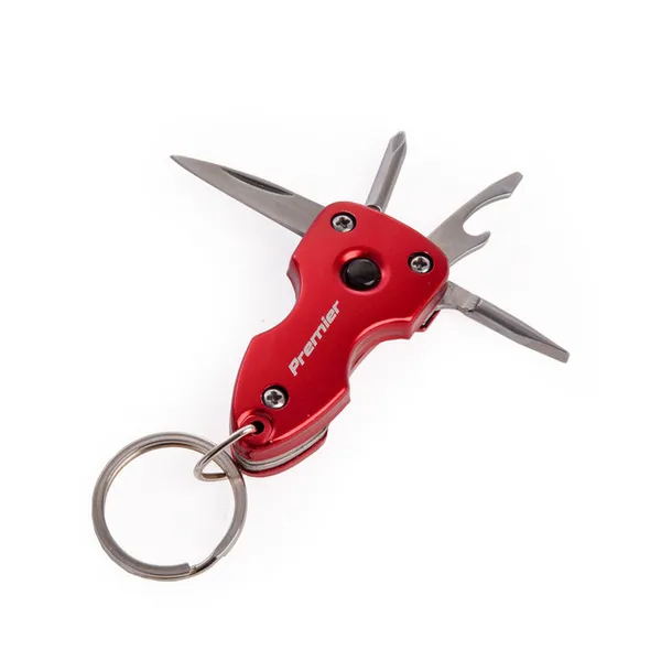 Image of Sealey PK33 Multi-Tool Key Chain with LED Light