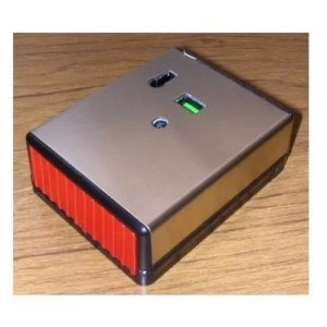 Image of Knight Panic Button Personal Attack Alarm Latching/Non-Latching Stainless Steel - Single Button Latch