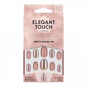 Image of Elegant Touch Luxe Looks Don't Mocha me Nails