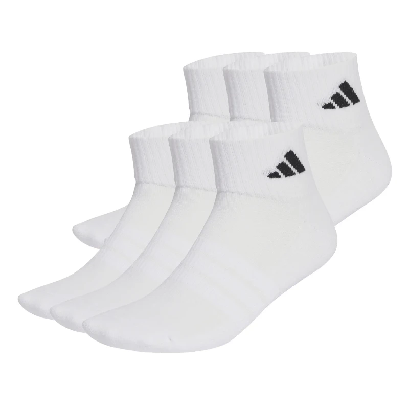 Image of Adidas Football Socks adidas Essentials (x6) Blanc Unisex 40/42