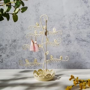 Image of Sass & Belle Flowery Earring Stand- Cream
