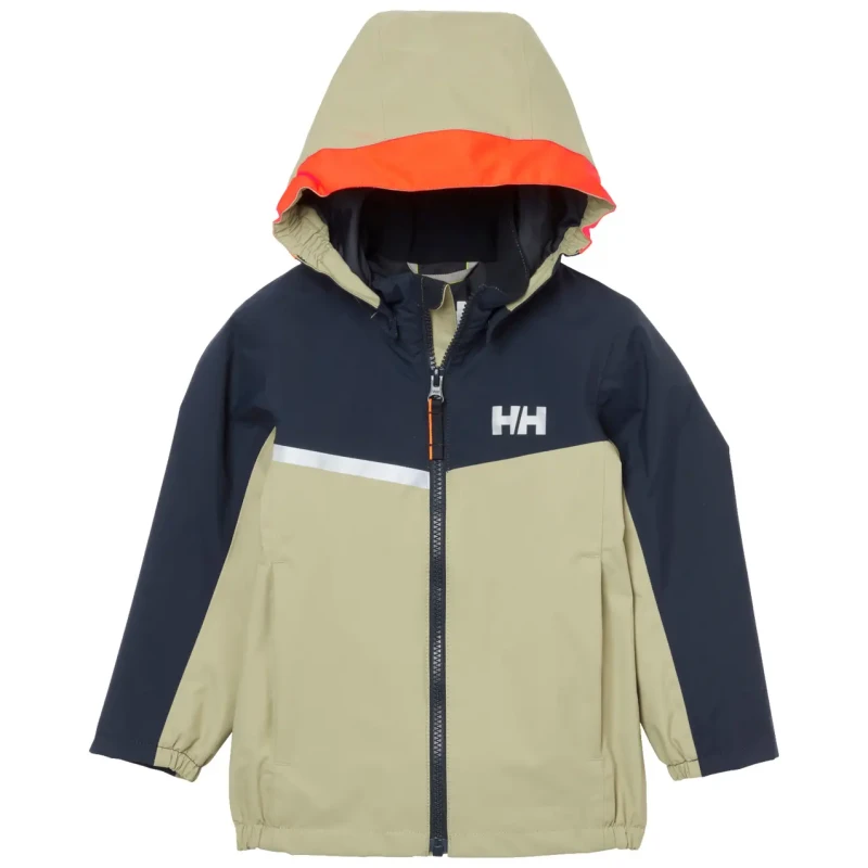 Image of Waterproof jacket mini child Helly Hansen Shelter HT Vert Unisex 7 ans