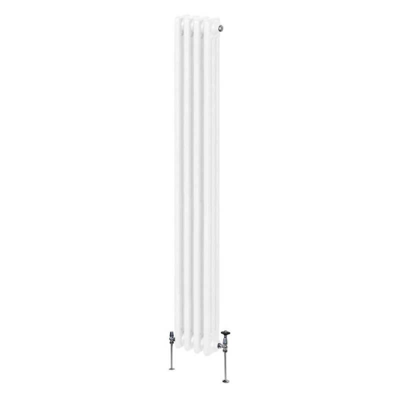 Image of Monstershop Traditional 3 Column Radiator - 1800 x 202mm - White White unisex