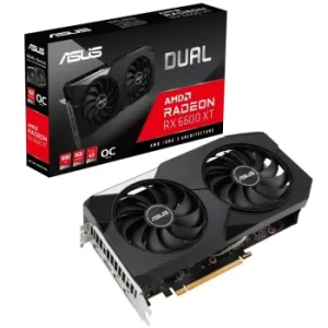 Image of Asus Radeon RX6600XT Dual OC 8GB GDDR6 Graphics Card
