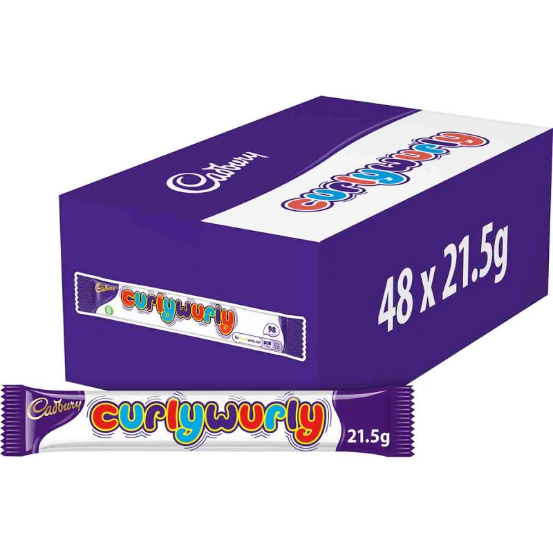 Image of Cadbury Gifts Direct Cadbury Curly Wurly Chocolate Bar 21.5g 4255264
