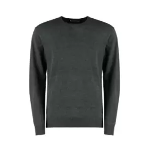 Image of Kustom Kit Mens Regular Fit Arundel Crew Neck Sweater (S) (Graphite)