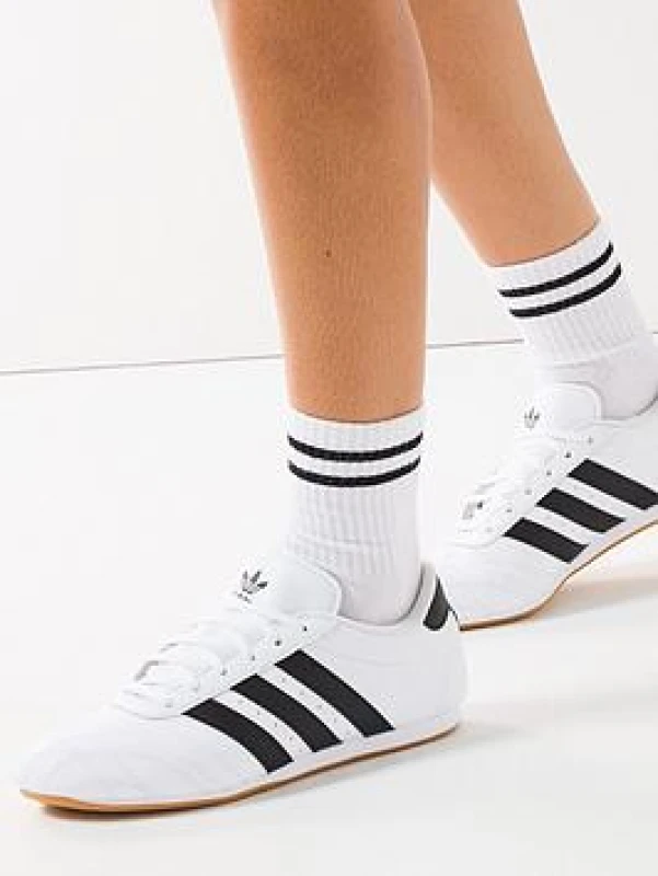 Image of adidas Taekwondo Womens Shoes - White Female 5