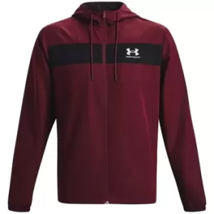 Image of Under Armour Windbreaker Jacket - Red