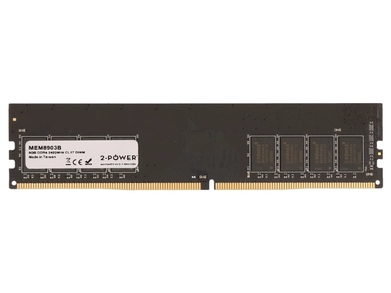 Image of 2-Power 8GB DDR4 2400MHz CL17 DIMM Memory - replaces CT8G4DFD824A