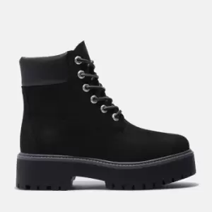 Image of Stone Street Timberland Premium Platform Boot For Her In Black Black, Size 4