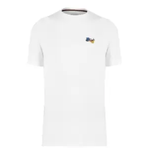 Image of Paul Smith Paint Splatter T Shirt - White