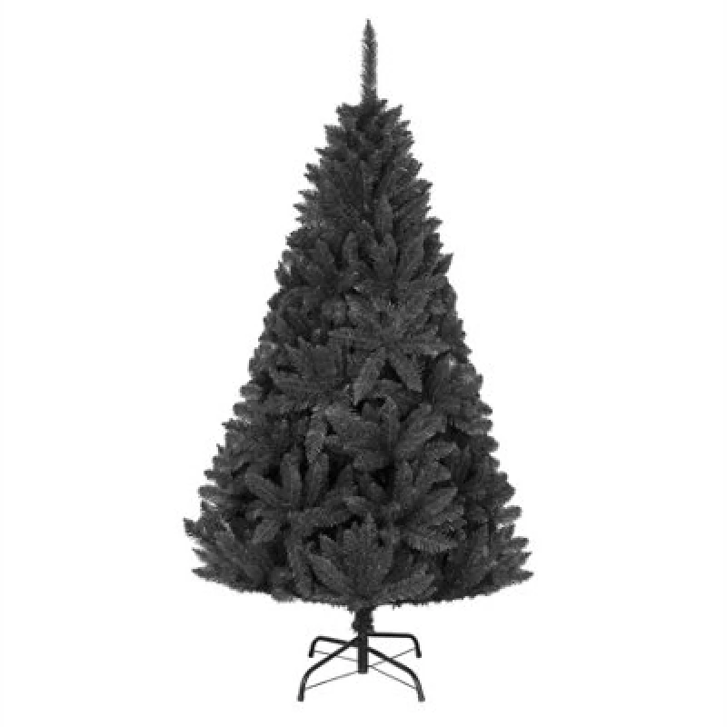Image of Shatchi 5ft Black Imperial Pine Christmas Tree