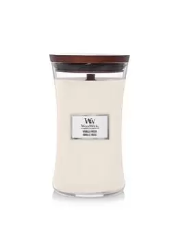 Image of Woodwick Vanilla Musk Scented Candle 610g