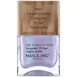 Image of nails inc. Plant Power Nail Polish - Eco Glow