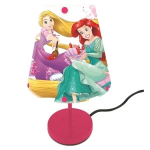 Image of Lexibook LT010DP Disney Princess Bedside Lamp UK Plug