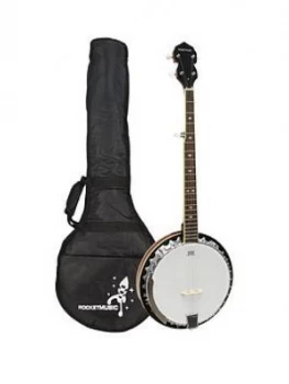 Image of Rocket Bluegrass 5 String Banjo With Gig Bag