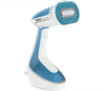 Image of TEFAL Pure Tex DT9530 Clothes Steamer - White & Blue, White