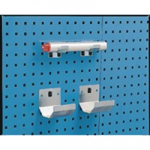 Image of Slingsby Bracket Pipe 60x100mm Pack of 2 Grey 306999