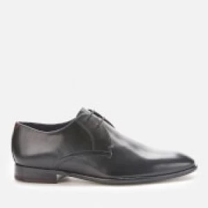 Image of Ted Baker Mens Sumpsa Leather Derby Shoes - Black - UK 10