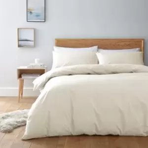 Image of Linea Egyptian 200 Thread Count Fitted Sheet - White