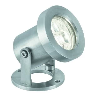 Image of LED 3 Light Outdoor Spotlight Stainless Steel IP65