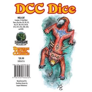 Image of Dungeon Crawl Classics RPG - Hellcat Dice