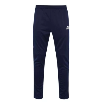 Image of Lonsdale 2 Stripe Tapered Jogging Pants Mens - Navy