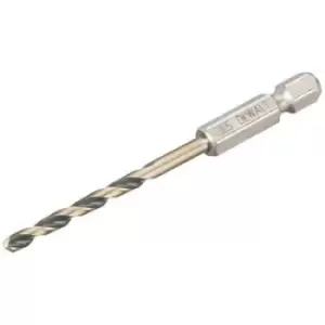 Image of DEWALT DT20603-QZ HSS-G Metal twist drill bit 1 Piece 3.5mm Total length 76mm corrosion-protected Hex