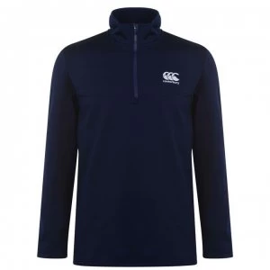Image of Canterbury quarter Zip Performance Jacket - Navy