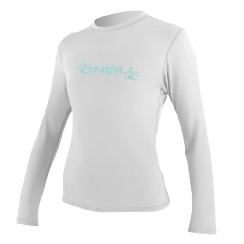 Image of O'Neill Womens long-sleeved T-Shirt O'Neill Basic Skins Sun Blanc Female XL