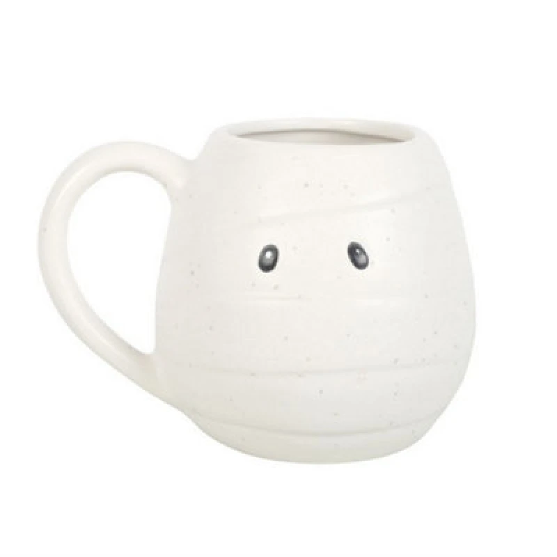 Image of Something Different Something Different Mummy Rounded Mug in White White One Size Unisex 5063574125826