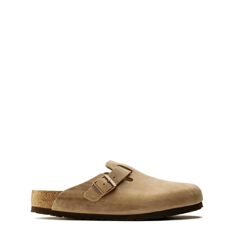 Image of Birkenstock Boston Oiled Leather Tabacco Brown female 7 (40)