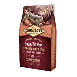 Image of Carnilove Large Breed Adult Duck and Turkey Cat Food 2kg